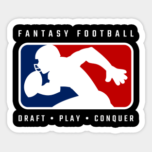 FANTASY FOOTBALL: DRAFT PLAY CONQUER Sticker